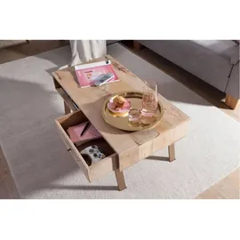 Wohnling Sikar Braun Mangoholz 95 x 42 x 50 cm