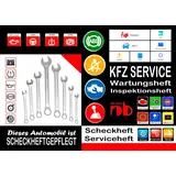 J.Lindeberg KFZ AUTOMOBIL SERVICEHEFT Scheckheft Inspektionsheft Wartungsheft Service Leistungen: Universell einzusetzen als Ersatz, verloren gegangene oder voll ausgefüllte Servicehefte