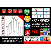 J.Lindeberg KFZ AUTOMOBIL SERVICEHEFT Scheckheft Inspektionsheft Wartungsheft Service Leistungen: Universell einzusetzen als Ersatz, verloren gegangene oder voll ausgefüllte Servicehefte