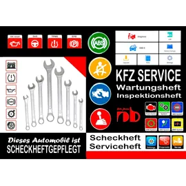 J.Lindeberg KFZ AUTOMOBIL SERVICEHEFT Scheckheft Inspektionsheft Wartungsheft Service Leistungen: Universell einzusetzen als Ersatz, verloren gegangene oder voll ausgefüllte Servicehefte