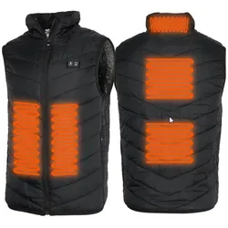 Heizveste unisex beheizbare Jacke über USB Powerbank