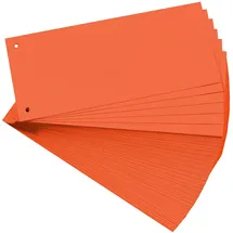Exacompta Trennstreifen 10,5 x 24 cm Orange 100 St.