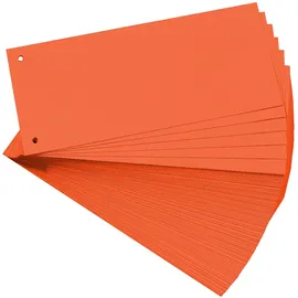 Exacompta Trennstreifen 10,5 x 24 cm Orange 100 St.