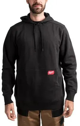 WHMWBL-M leichter Arbeits-Kapuzen-Pullover schwarz Milwaukee
