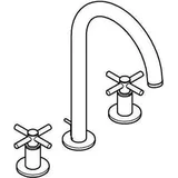 Grohe Atrio 20643, Rohrauslauf Kreuz-Griff warm sunset