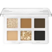 Catrice Cosmetics Catrice Tiny Treasures Eyeshadow Palette, Lidschatten, Nr. 010, Braun, 6 Braun-Töne, schimmernd, glitzernd, vegan, ohne Mikroplastikpartikel, Nanopartikel frei, ohne Parfüm, 1er Pack (4.2g)
