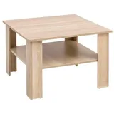 Wohnling Couchtisch sonoma-eiche 60,0 x 60,0 x 42,0 cm