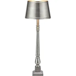 MARKSLÖJD Metallo Tischlampe Silber