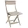 Grosfillex Miami Klappstuhl 42 x 50 x 93 cm beige