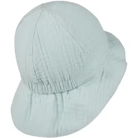 Sterntaler Wende-Sonnenhut uni in helltürkis | Gr.: 41 cm