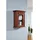 Massivmoebel24 Hängevitrine OXFORD 52 x 24 x 69 cm Braun
