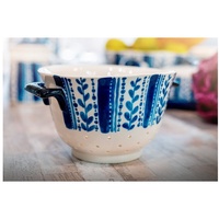 Neuetischkultur Küchensieb Keramik gemustert