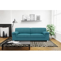 DOMO. Collection Jamie Sofa 2er Couch, Garnitur 2 Sitzer, türkis, 190 x 80 x 72 cm