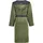 VOSSEN Bademäntel unisex Kapuze Poppy mud green/anthrazit - 0032 S