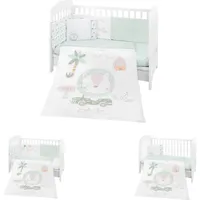 KIKKABOO Kikkaboo, Kinderbettwäsche, Babybettwäsche 6-tlg.