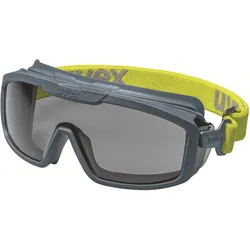 UVEX Arbeitsschutz i-guard+, Sicherheitsbrille, Beide Geschlechter, Grau, Gelb,