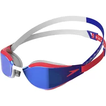Speedo Fastskin Hyper Elite Mirror White/True Cobalt/Flame Red blau|rot Einheitsgröße