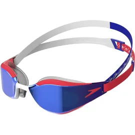 Speedo Fastskin Hyper Elite Mirror White/True Cobalt/Flame Red blau|rot Einheitsgröße