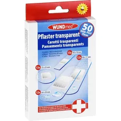 Pflaster transparent + wasserfest 4 Größen