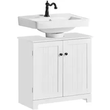 SoBuy Waschbeckenunterschrank 60 x 60 cm Weiß