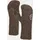 Ortovox Classic Wool Mitten Handschuhe Braun L