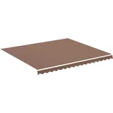 deluke Markisenbespannung 400 x 350 cm braun
