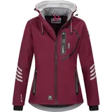 Arctic Seven Jacke Arctic Seven Damen, Softshelljacke AS186 in Bordeaux | Gr.: 4XL,