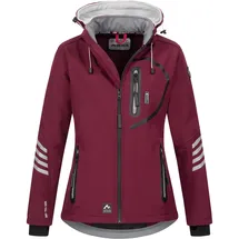 Arctic Seven Jacke Arctic Seven Damen, Softshelljacke AS186 in Bordeaux | Gr.: 4XL,