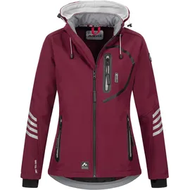 Arctic Seven Jacke Arctic Seven Damen, Softshelljacke AS186 in Bordeaux | Gr.: 4XL,