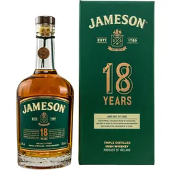 Jameson Irish Whiskey 18 Years Old Triple Distilled 46% 0,7l in Geschenkbox