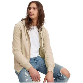 Levi's The Original Housemark Zip Up Kapuzensweatjacke Herren Beige XL