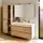 Riho Spring-Up Rise Schrank mit Doppelwaschtisch, 2 Auszüge, F001515D05,