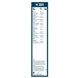 Bosch Twin H380, 370mm, Hinten, 1 Stück
