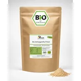Ashwagandha Pulver 1000g Bio Premium Qualität - fein gemahlene Ashwagandhawurzel aus Indien - 100% naturrein, ohne Zusatzstoffe - ideal zur Zugabe in Smoothies, Säfte, Goldene Milch etc. (1000g)