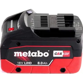 Metabo LIHD Akkupacks 18 V 8,0 Ah 625369000