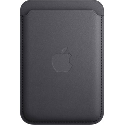 Apple Feingewebe Wallet mit MagSafe (iPhone 15 Pro Max, iPhone 15 Pro, iPhone 15 Plus, iPhone 15, iPhone 14 Pro Max, iPhone 14 Plus, iPhone 14 Pro, iPhone 14, iPhone 13 Pro, iPhone 13 Pro Max, iPhone 13 mini, iPhone 13, iPhone 12 Pro Max, iPhone 12 Pro, iPhone 12, iPhone 12 Mini), Smartphone Hülle, Schwarz