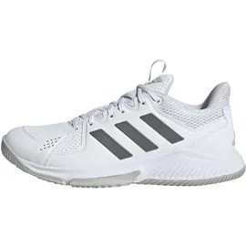adidas Damen Court Flight Shoes, FTWR White/Grey Four/Grey Two, 37 1/3 EU