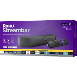 ROKU StreambarTM Media Player 512 MB, Schwarz