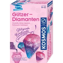 Kosmos Glitzer-Diamanten Anhänger