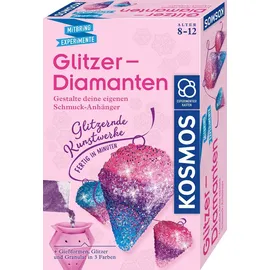 Kosmos Glitzer-Diamanten Anhänger