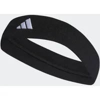 Adidas Unisex Tennis Headband, Black/White, XS