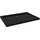 vidaXL Duschtasse ABS Rechteckig Schwarz 80x110 cm