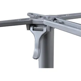 deluke Bistrotisch 70 x 70 x 66 cm Dunkelbraun