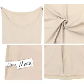Alkato Langarmshirt Beige M