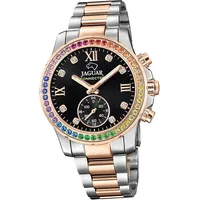Jaguar Damen Uhr Multifunktion silber rosegold D2UJ981/5 - Silber