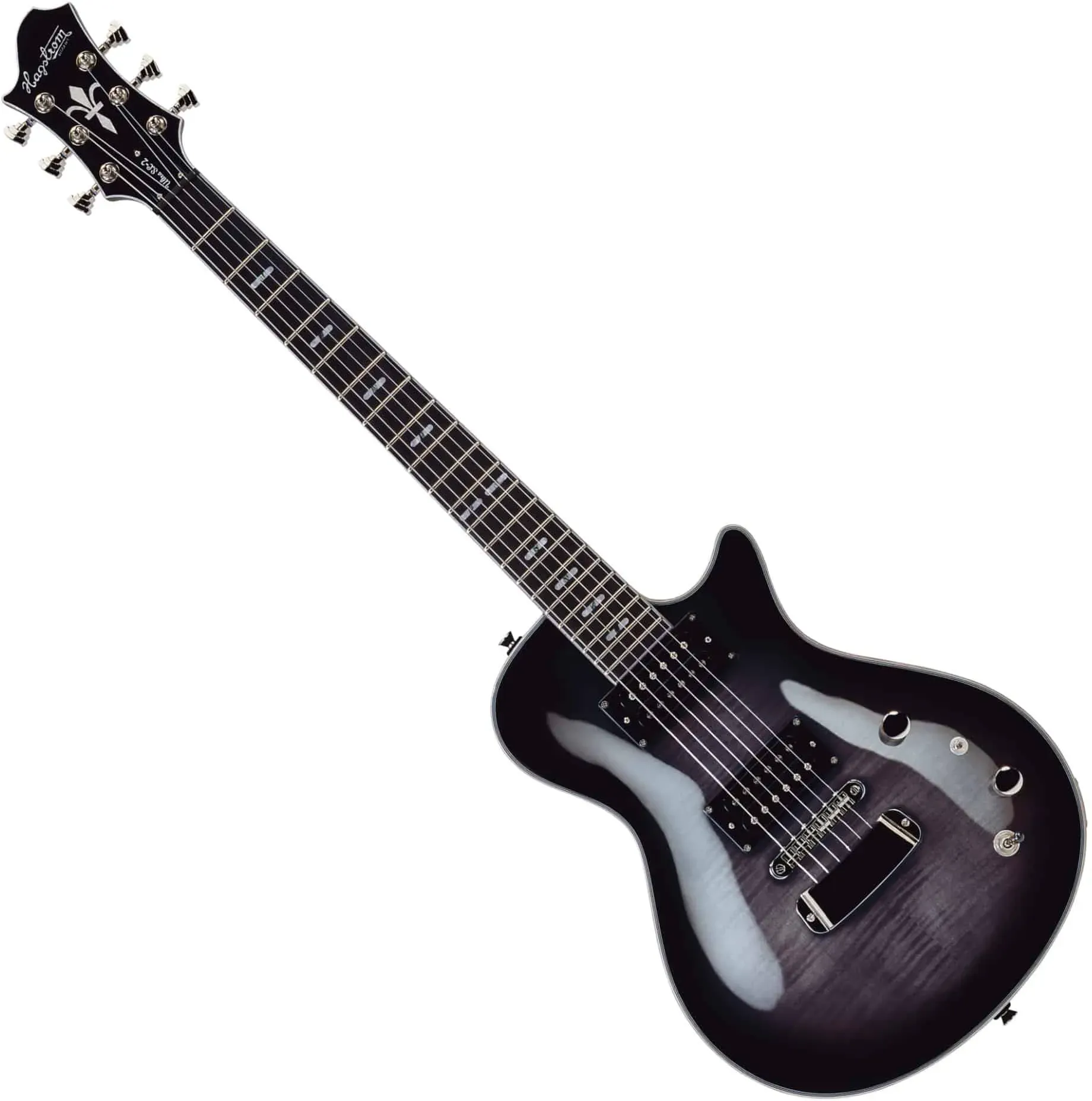 Hagstrom Ultra Swede LH Cosmic Blackburst