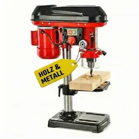 Hecht Standbohrmaschine Tischbohrmaschine Bohrmaschine 500 W Säulen Bohr Ständer Laser