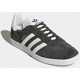 adidas Gazelle Dark Grey Heather / White / Gold Met. 44