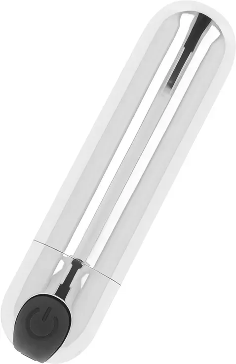 OHMAMA - Vibrierende Kugel Silber 8 cm kompakt