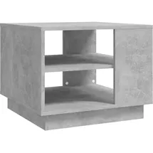 furnicato Couchtisch Betongrau Holzwerkstoff 55 x 43 x 55 cm